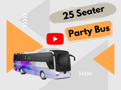 25 seater party bus