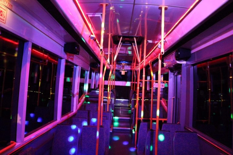 40-60 seat party bus hire