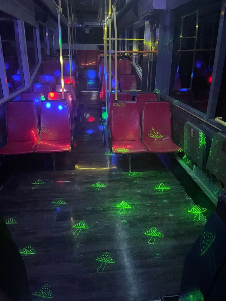 40-65 seat limo style party bus