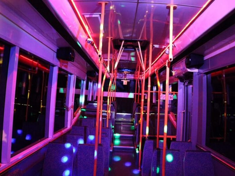 40-65 seater party shuttle bus