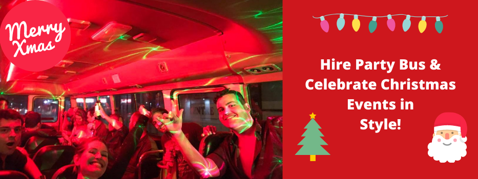 Hire Party Bus & Celebrate Christmas