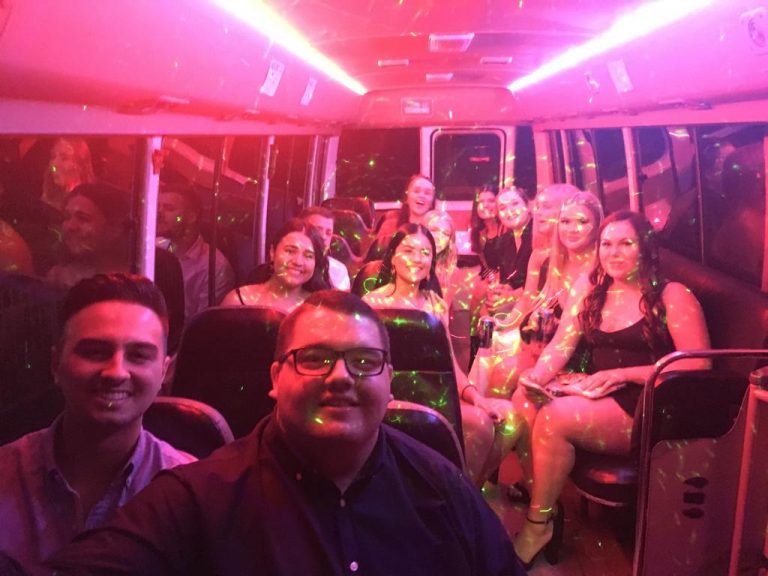 24 passenger party bus