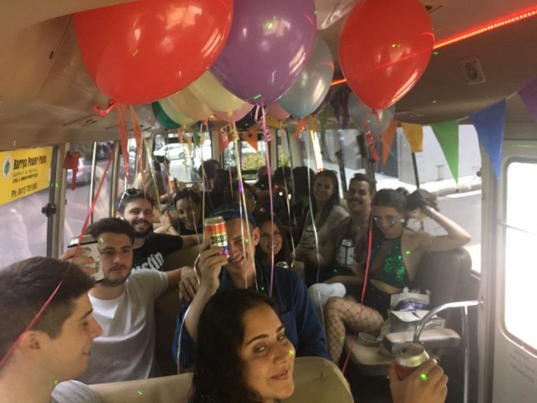 party bus hire for small group
