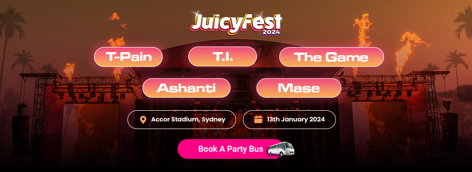 Juicy Fest 2024 - Hire Party Bus