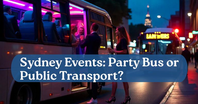 Why Choose Party Bus Hire Sydney Over Public Transport for Your Next Event